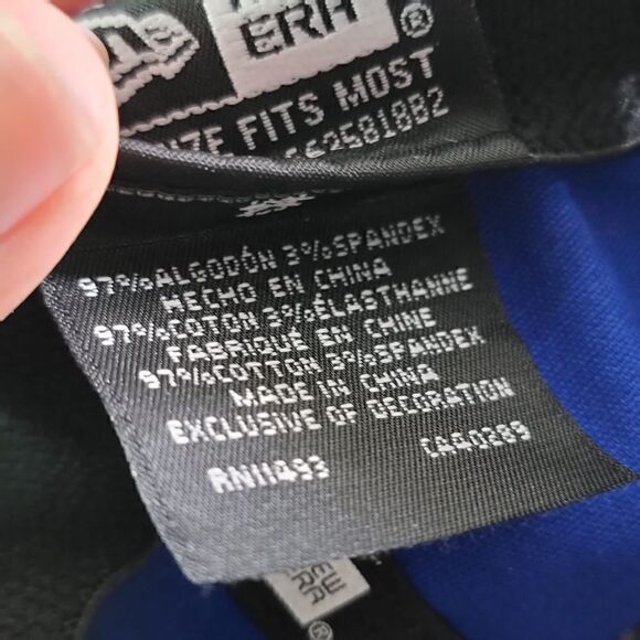 New Era NBA Golden State Warriors Stretch Snapback Dad Hat Cap Blue Gold Curry - Picture 5 of 12